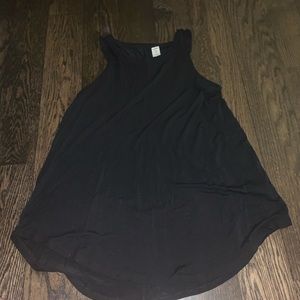 Highcut black tank top